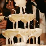 champagne tower