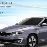 Kia Optima Hybrid Outside