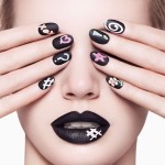 Chalkboard nails