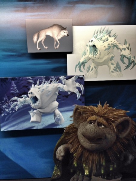 Frozen Monster Troll Wolf
