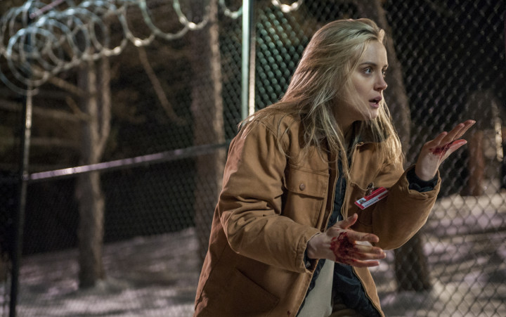 Taylor Schilling in a scene from Netflix’s “Orange is the New Black” Season 2. Photo credit: JoJo Whilden for Netflix.