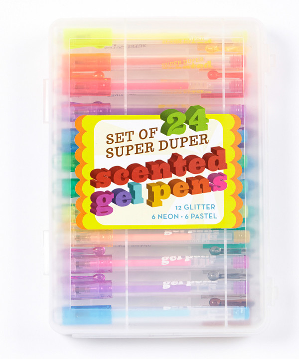 Gel scented pens