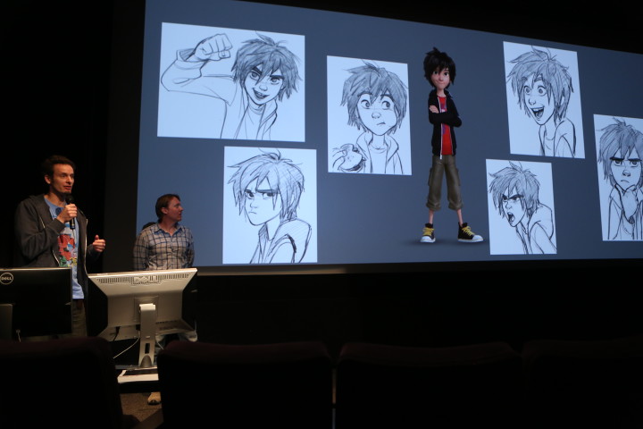 "BIG HERO 6" Pictured (L-R): Directors Chris Williams & Don Hall. Photo by: Patrick Wymore. ©2014 Disney. All Rights Reserved.