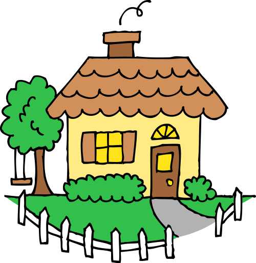 suburb-clipart-cute_yellow_house_clipart