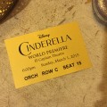 Cinderella Premiere Ticket