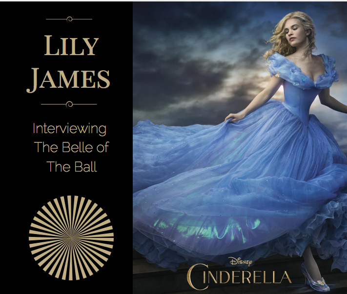 Interviewing Lily James